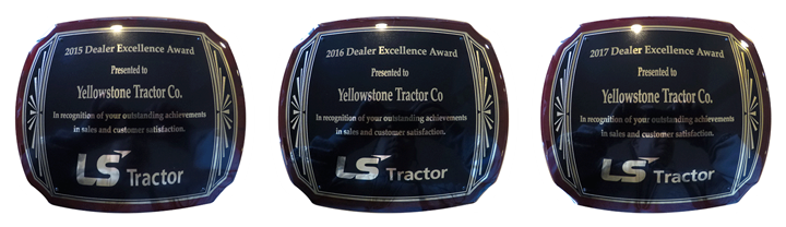 Yellowstone Tractor Dealers Excellence Awards